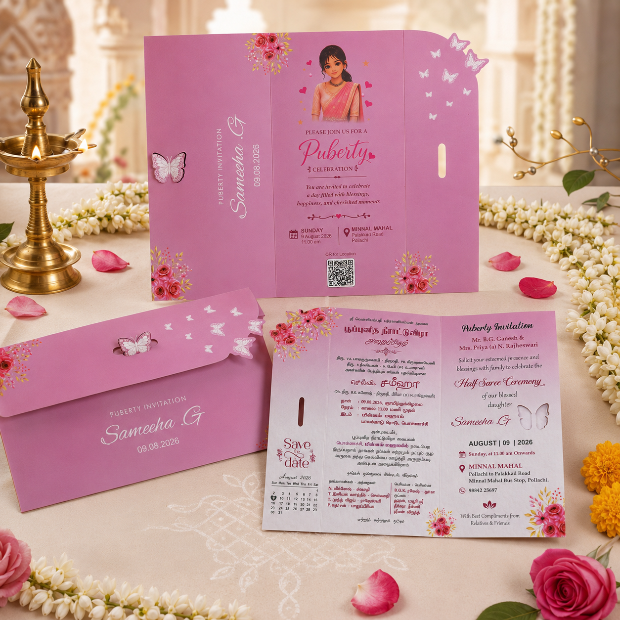Puberty Function Invitation 3